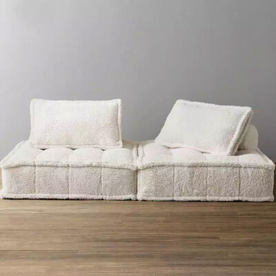 Modern Sectional Daybed Corner Modular Couch Cube Sofa For Living Room