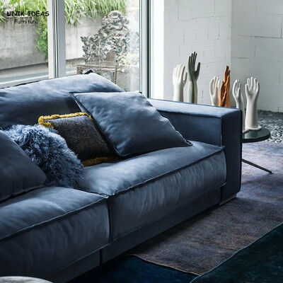 8 Ft 3 Person L Shaped Couch Comfy Fabric Modern Corner Sofa Living Room