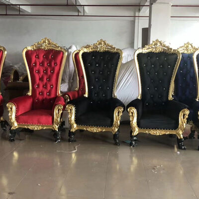 Red Blue White King And Queen Wedding Chairs For Rent High Back Royal Unik Ideas