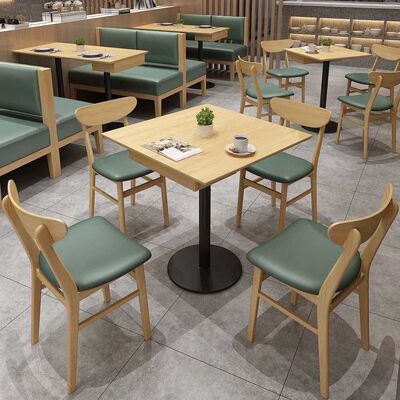 Contemporary Cafeteria Commercial Booth Seating For Office Drawer 60x60CM
