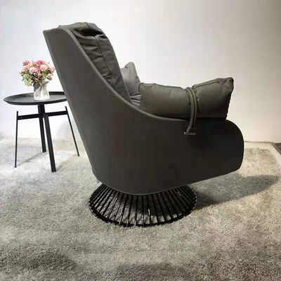 Luxury Single Seater Swivel Chair Sofa Armchair Comfortable Leather Leisure