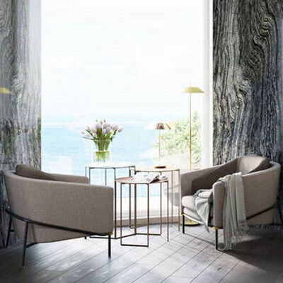 Leisure Single Sofa Arm Chair Enveloping Shape Fabric Living Room Seater 800x860x750mm