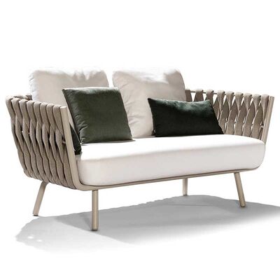 Bon prix Corde en aluminium Sofa Set de cadre de meubles de loisirs de patio extérieur de jardin en ligne