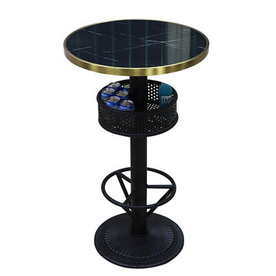 Bon prix Accueil Restaurants Compteurs à vendre Design Rectangle Chaise métallique Compteur de barres en bois en ligne