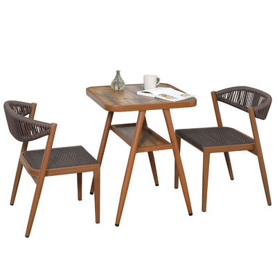 Bon prix Meubles d'intérieur et d'extérieur rangement Économie d'espace Table et chaises de jardin en rotin en ligne