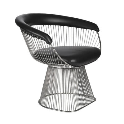 Bon prix Moderne en acier fil métallique cadre en acier inoxydable fauteuil de mariée chaise de mariage location UK Design de chaise à manger en ligne