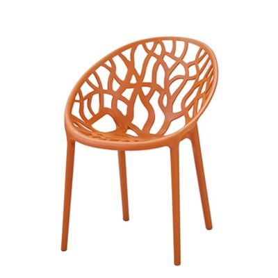 Bon prix Colorié Café Café Bureau Restaurant Chaise en plastique PP Style durable en ligne