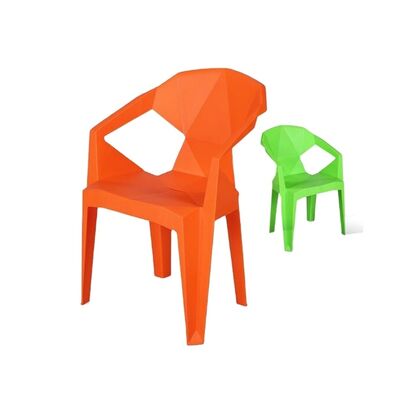 Bon prix Chaise en plastique en polypropylène empilable extérieur pour jardin de patio en ligne