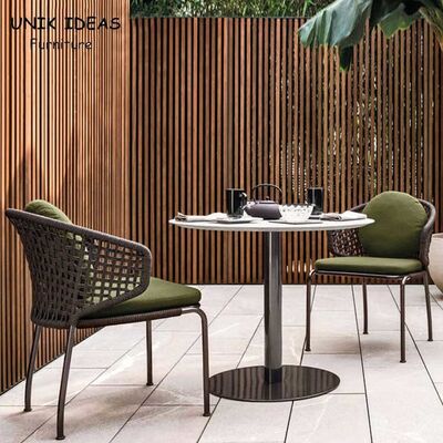 Bon prix Le balcon extérieur de meubles de loisirs de jardin de corde moderne de meubles a placé 60x75cm en ligne