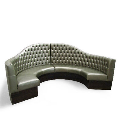 Bon prix Allocation des places sectionnelle en U de cabine de boîte de nuit de 9 Seat Sofa With Recliners High Back en ligne