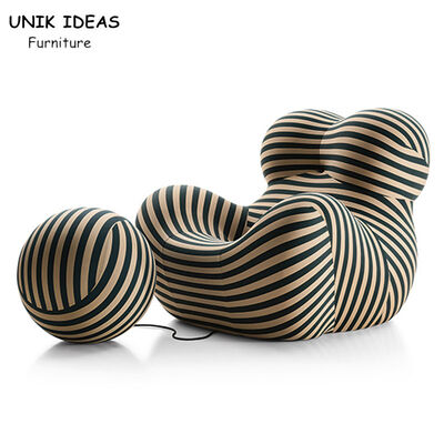 Bon prix La boule a formé le plancher paresseux 102x95x38cm de Seater de divan simple de chaise longue en ligne