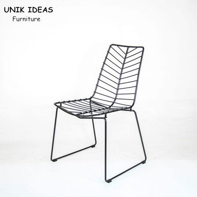Bon prix Coussin Unikideas de Mesh Dining Chairs Stacking Diamond de fil formé par feuille en ligne