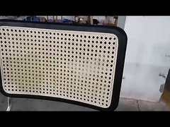 Chaise de salle à manger en rotin nordique